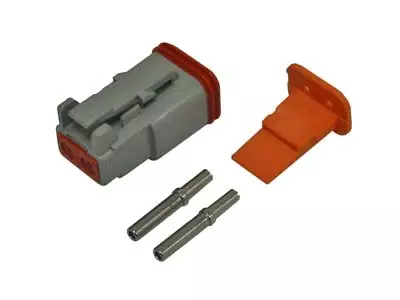 Deutsch DT 2-pin serie för hane anslutning - Kabelkopplingar - 2040120050 - 2