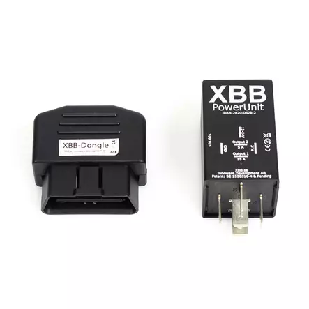 XBB Dongle med PowerUnit komplett kit - Reläsats & Kabelsats - 8020103700 - 1