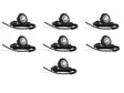 Tillvalspaket till Frontrör | 7st Vita LED-dioder - LED-positionsljus - 7010010050 - 1