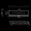 Strands Nuuk E-Line Black Duo Nummerplåts LED-ramp - LED-ramper - 8020112700 - 5