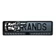 Strands Nuuk E-Line Black Duo Nummerplåts LED-ramp - LED-ramper - 8020112700 - 1