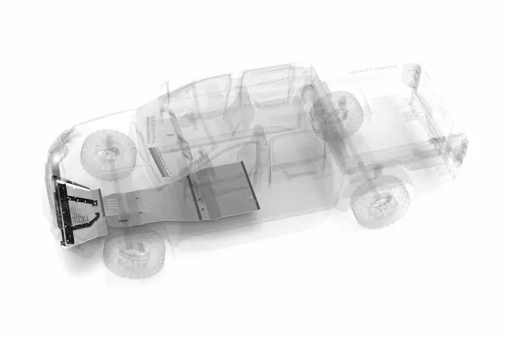 Hasplåt Ranger 23- - Ford - 8020108430 - 1