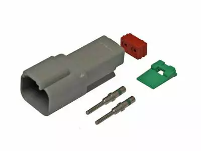 Deutsch DT 2-pin serie för hane anslutning - Kabelkopplingar - 2040120050 - 1