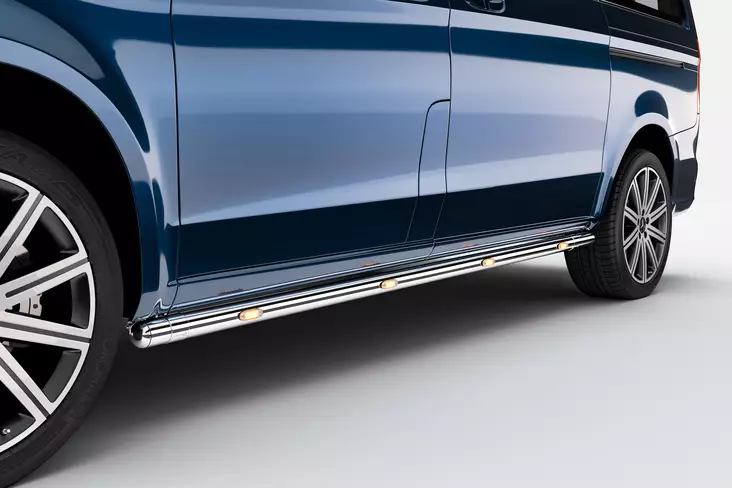 Sidorör Brace-It polerad MB Vito & V-Klass 2024+, L1 & L2 - Mercedes-Benz - 8020102450 - 1