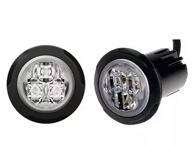 Axixtech Blixtljus Rund 3 LED - Blixtljus - 4080320220 - 1