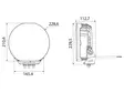 W-Light Fury 9’’ LED-extraljus - LED-extraljus - 8020108071 - 2