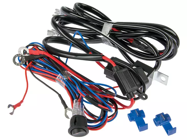 Kabelsats Universal för 2st extraljus - Reläsats & Kabelsats - 8020104401 - 1