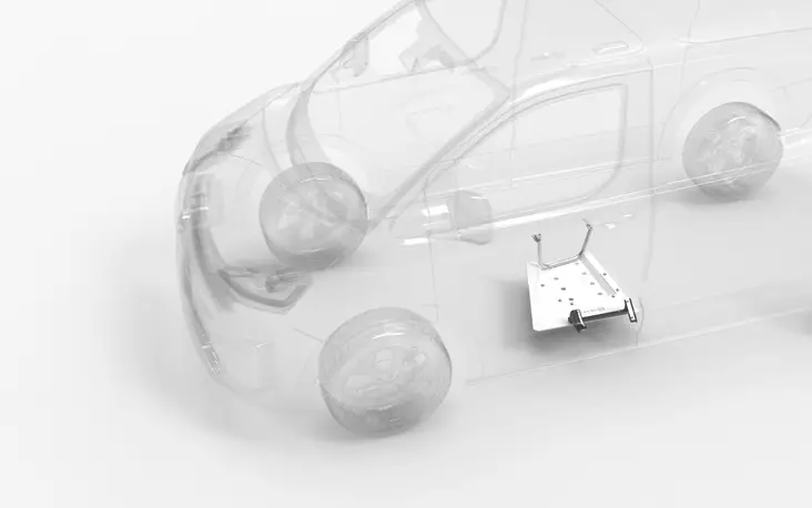 Hasplåt AdBlue VW T7 Transporter 24- - Underkörningsskydd - 8020111931 - 1