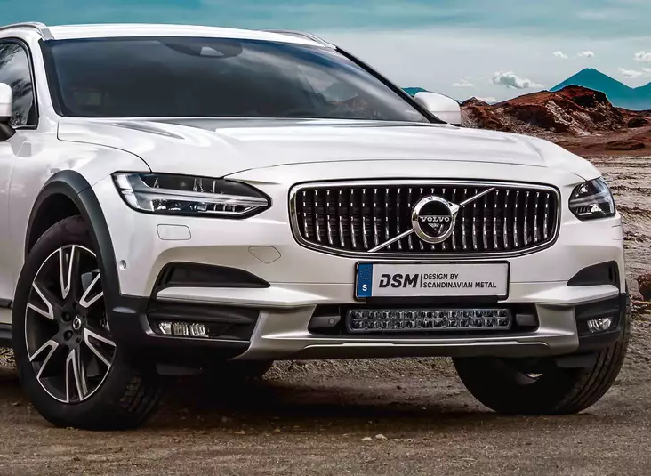 Volvo V90 Ledramp + modellanpassat fäste - Volvo - 8020100271 - 6