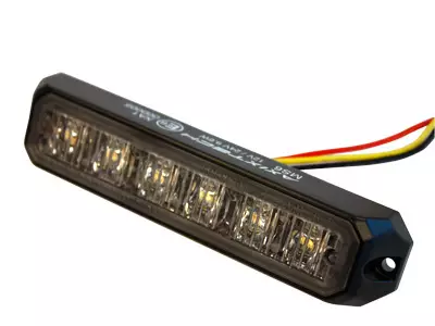 LED-Varningsljus 6LED, Axixtech, R65 Gul - Blixtljus - 4080320021 - 3