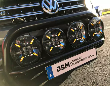 Extraljusbåge Amarok Låg 4 Ljus Svart - Volkswagen - 7000210122 - 2