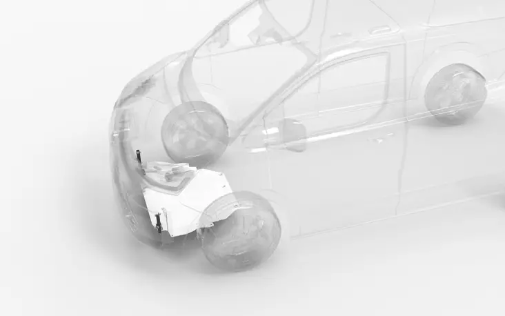 Hasplåt motor VW T7 Transporter 24- - Volkswagen - 8020111932 - 1