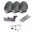 3-Pack W9 Phoenix DARK EDITION Komplett LED-Extraljuspaket - LED-extraljus - 8020108353 - 1