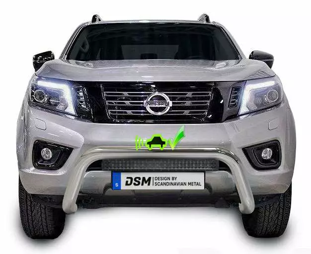 Nissan Navara 2016+ DSM LED Extraljusbåge 76mm - Nissan - 7000010363 - 1