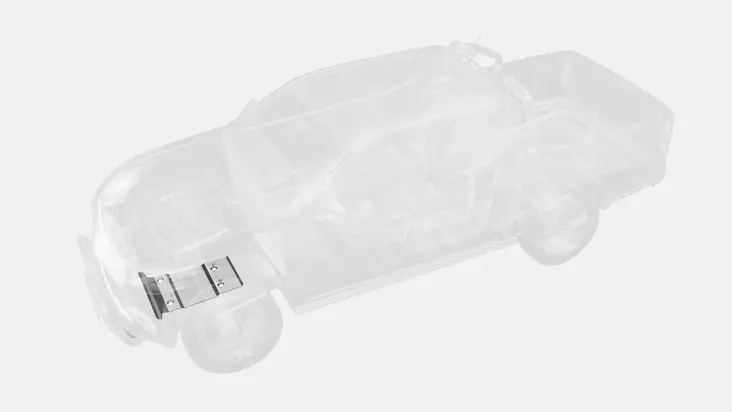 Underkörningsskydd Nissan Navara 2016- - Nissan - 8020102463 - 1