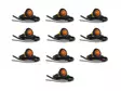 Tillvalspaket till Sidorör | 10st LED-dioder - LED-positionsljus - 7010010044 - 1