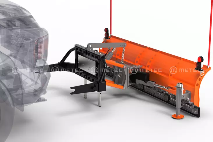 Volkswagen Amarok 11 - 16 D-Plog 1,93m, Elstyrd - Snöplogar - 8020109014 - 1