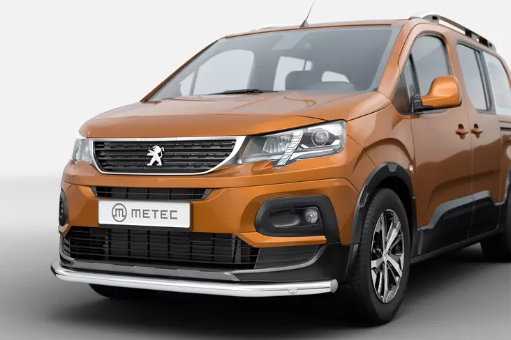 Frontrör Peugeot Partner 2018-2020-, Ø60mm, Metec - Peugeot - 8020102484 - 1