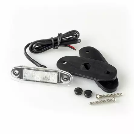 Boreman Avlång LED Vit - LED-positionsljus - 8020100075 - 1