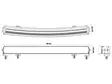 Optibeam Super Captain Dual 800 Curved - LED-ramper - 8020110795 - 1
