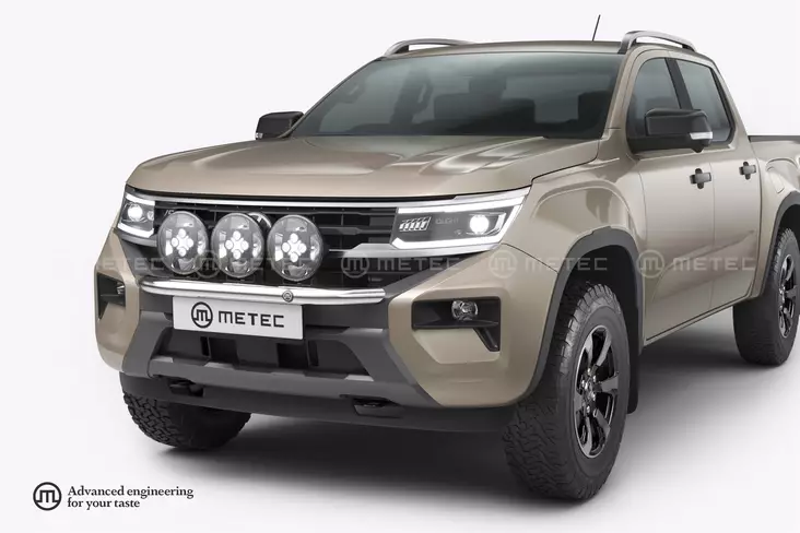 Extraljusbåge VW Amarok 2023- Blank - Frontbågar och ljusfäste - 8020108365 - 1