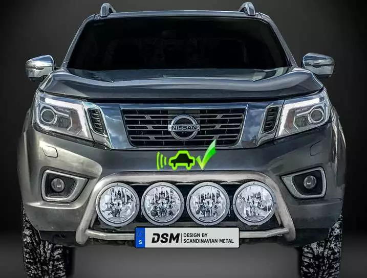 Nissan Navara 2016+ Frontbåge 76mm - Nissan - 7000010065 - 1