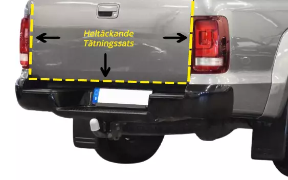 Tätningslist bakläm Nissan Navara - Nissan - 7020100065 - 1