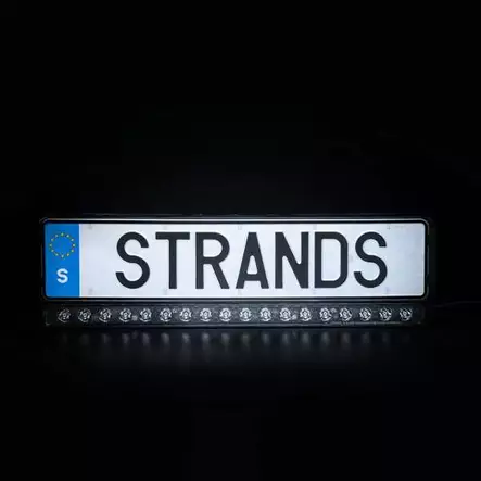 Strands Nuuk E-Line Nummerplåts LED-ramp - LED-ramper - 8020108506 - 2