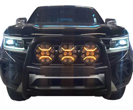 Frontbåge VW Amarok 2023- För 3st Extraljus 76mm - Volkswagen - 8020108946 - 1