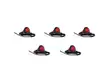 Tillvalspaket till Arb.båge | 5st LED-dioder Röd - LED-positionsljus - 7010010046 - 2