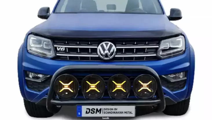 Frontbåge Volkswagen Amarok inkl. 4st LuminaLights Rebellion - Volkswagen - 8020103786 - 3
