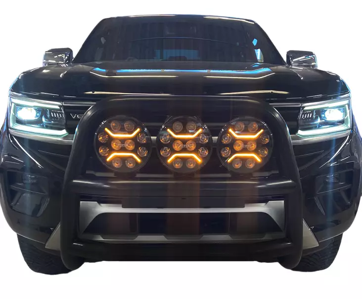 Frontbåge VW Amarok 2023- För 3st Extraljus 76mm - Volkswagen - 8020108946 - 1