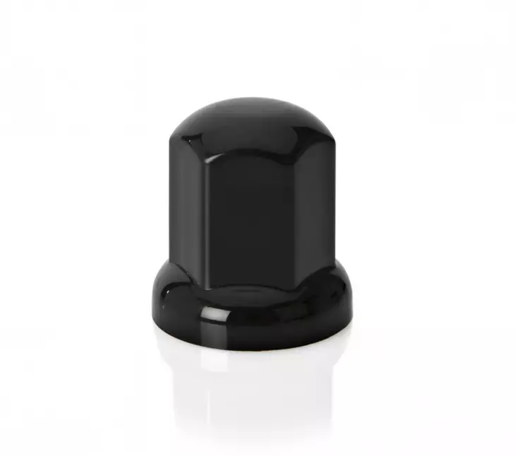 Hjulmutterkåpa Svart 32mm Standard - Hjulsidor & Fälginsatser - 8020111956 - 1