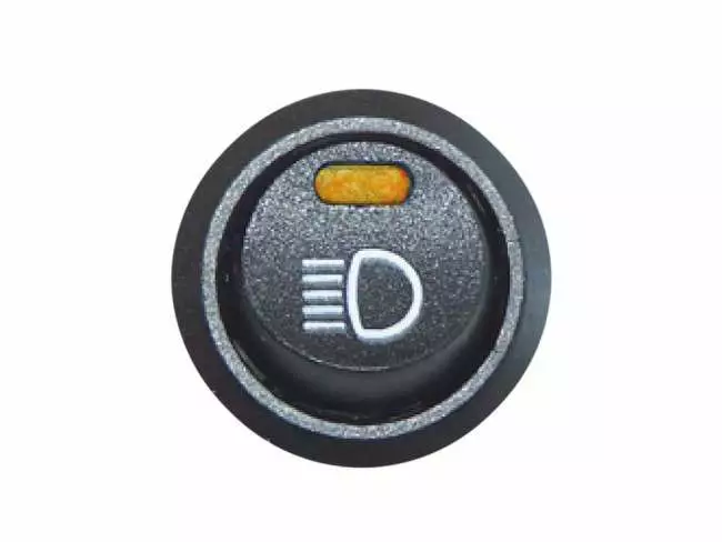 Knapp Brytare med eller utan symbol 12V - Reläsats & Kabelsats - 7000010316 - 1