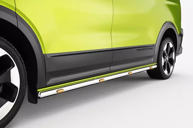 Sidorör LED L2 Blank VW T7 Transporter 24- - Volkswagen - 8020111926 - 1