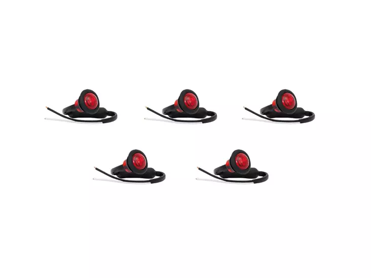 Tillvalspaket till Arb.båge | 5st LED-dioder Röd - LED-positionsljus - 7010010046 - 1