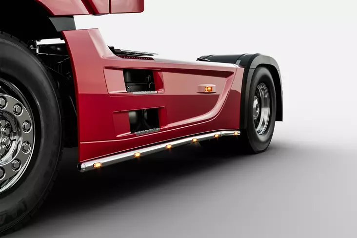 Sidorör S-Liner Mercedes-Benz Actros MP4 11-18 & MP5 19- 3700mm - Mercedes-Benz - 8020102997 - 1