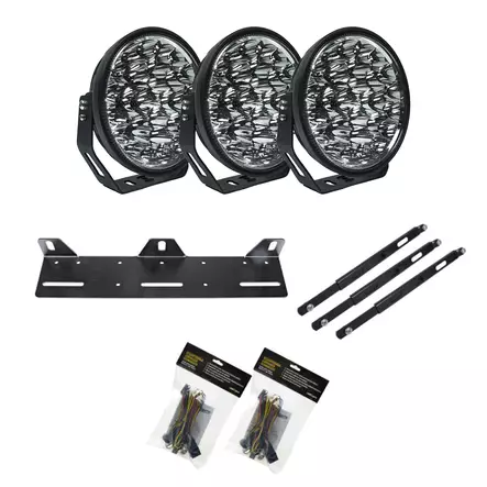 3-Pack W9 Phoenix DARK EDITION led-extraljuspaket - Singles Day - 8020107338 - 3