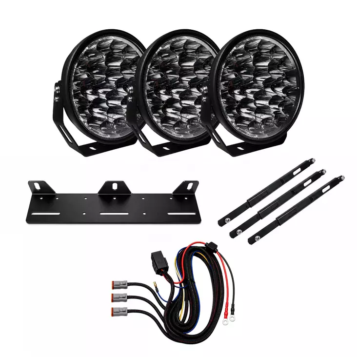 3-Pack W9 Phoenix DARK EDITION led-extraljuspaket - Singles Day - 8020107338 - 1