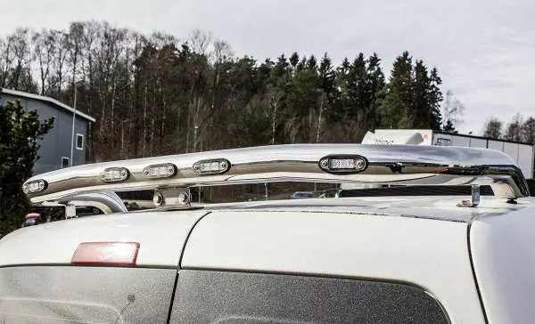 Volkswagen Caddy 2004-2016 bakre takbåge 60mm - Volkswagen - 7000010118 - 1