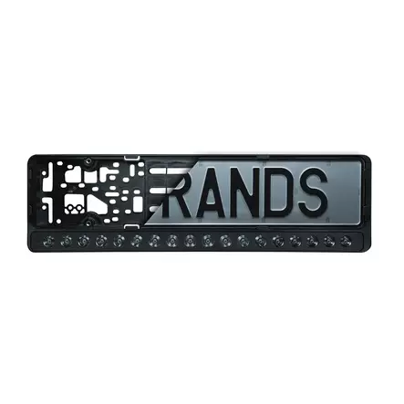 Strands Nuuk E-Line Black Nummerplåts LED-ramp - LED-ramper - 8020112699 - 1