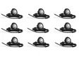Tillvalspaket till Frontrör | 9st Vita LED-dioder - LED-positionsljus - 7010010049 - 1