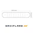 Blixtljusramp Varningsljusramp Maxiflare 1400 - Blixtljusramper LED - 4080220479 - 5