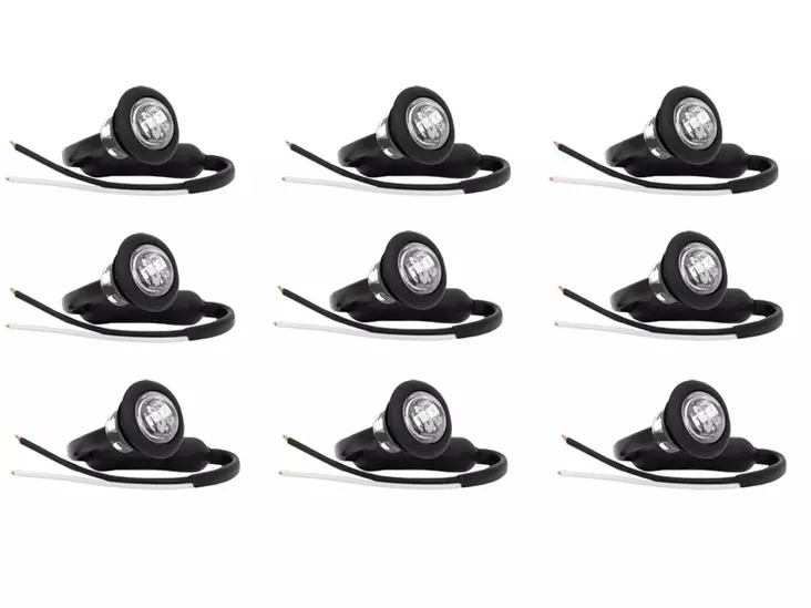 Tillvalspaket till Frontrör | 9st Vita LED-dioder - LED-positionsljus - 7010010049 - 1