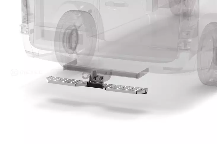 Bakre fotsteg 1200mm - Tillbehör Transportbil & Pickup - 8020102119 - 1