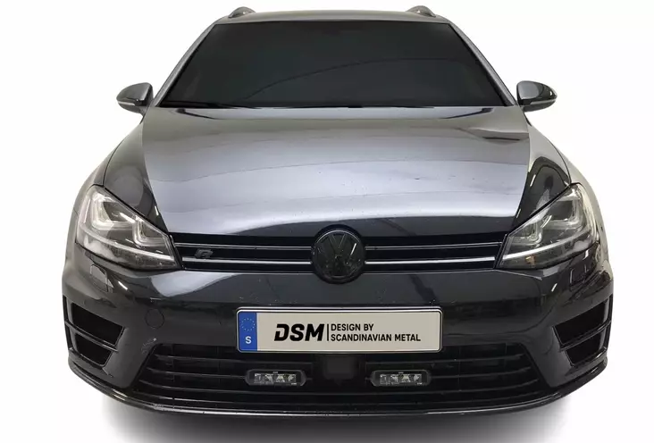VW Golf 2st LEDramper + modellanpassat fäste - Volkswagen - 8020101009 - 1